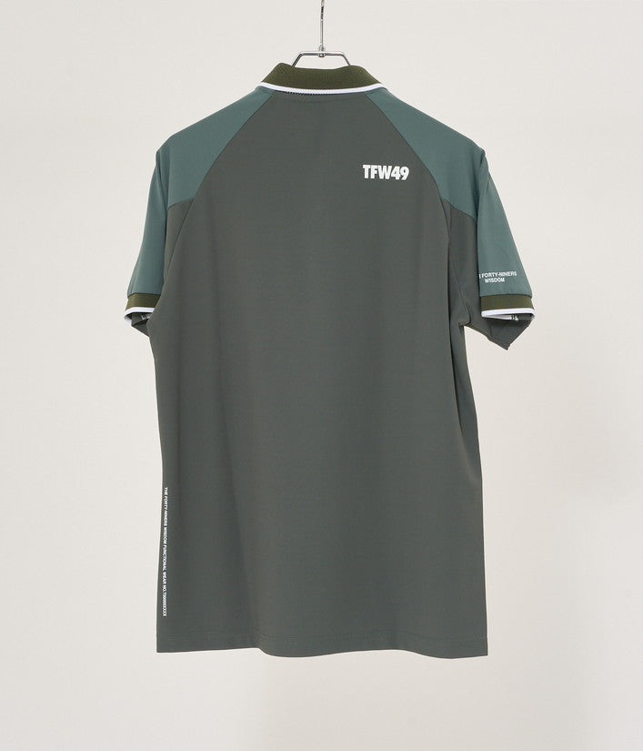 予約08月【TFW49】LINE SLEEVE POLO