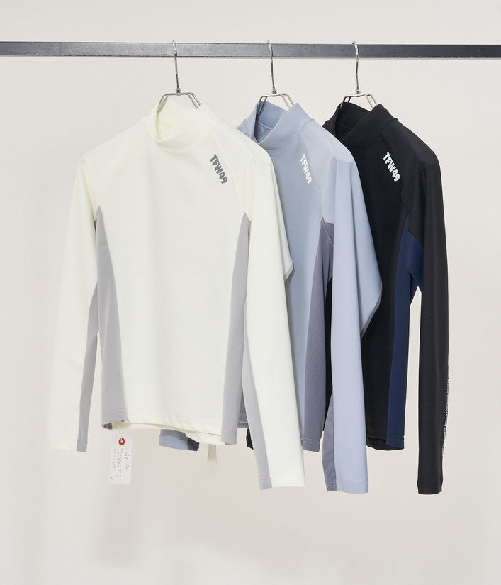 【TFW49 Ladies】SIDE MESH MOCKNECK L