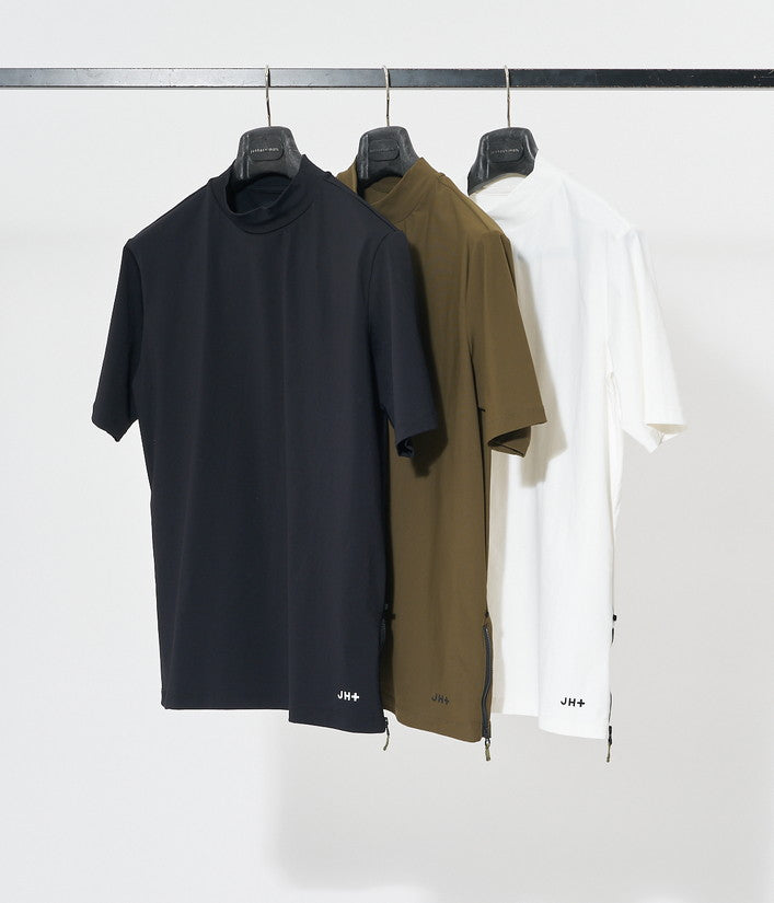 【JH+】 SIDE ZIP MOCKNECK