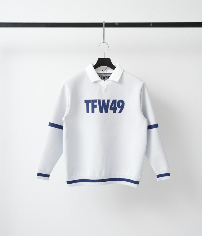 予約11月【TFW49 Ladies】KNIT POLO